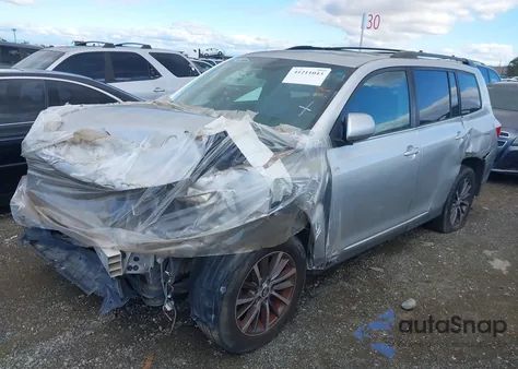 2012 Toyota Highlander Se z USA, uszkodzony, nr VIN 5TDZA3EH6CS018105